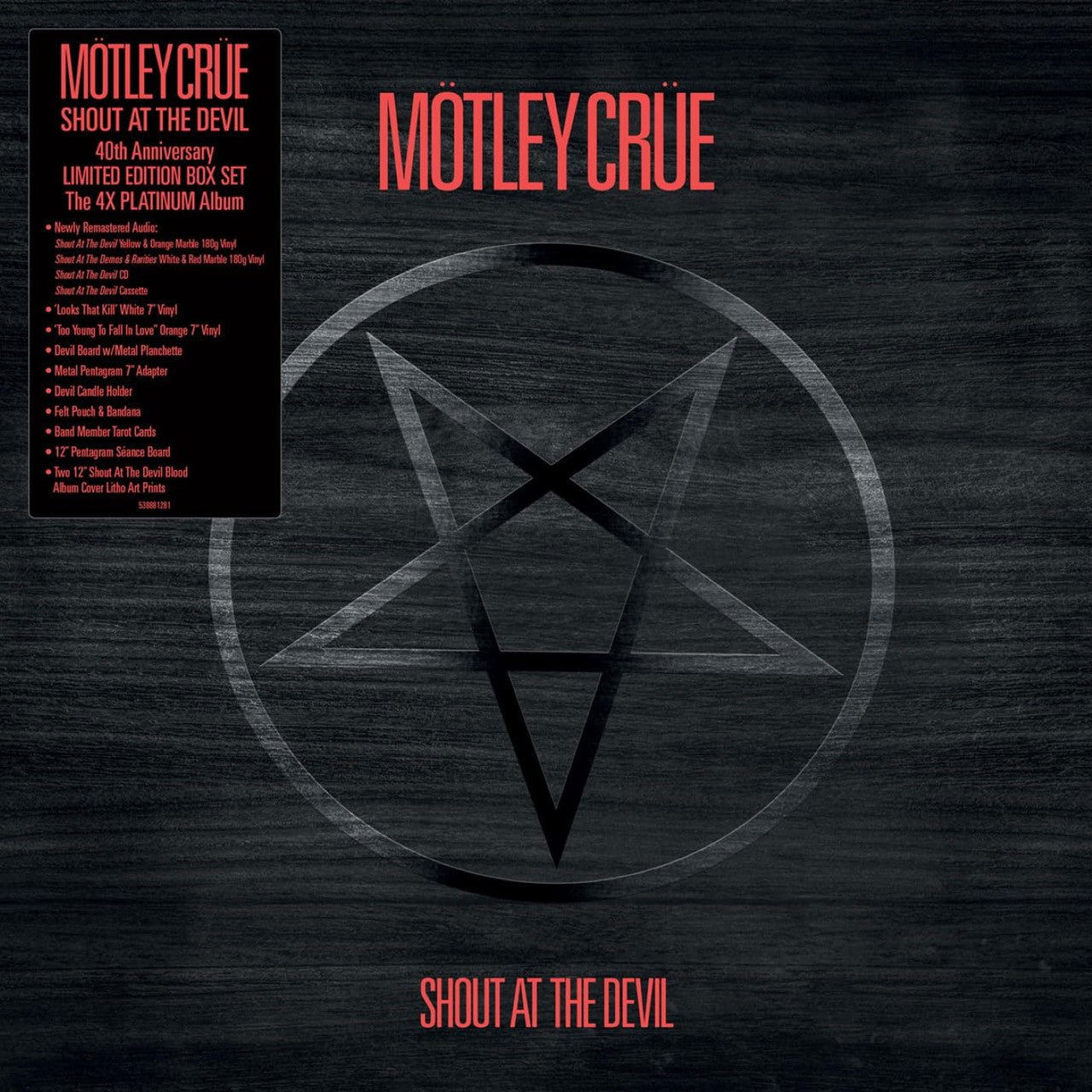 MOTLEY CRUE - SHOUT AT THE DEVIL Vinyl LP