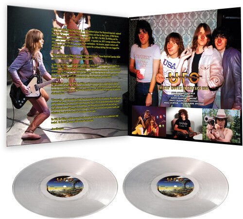 UFO - MAKIN' MOVES IN CHICAGO 1981 - SILVER Vinyl LP
