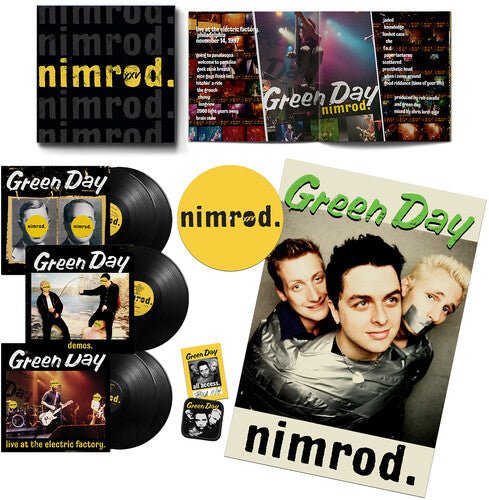 Green Day Nimrod 25TH ANNIVERSARY EDITION Box Set