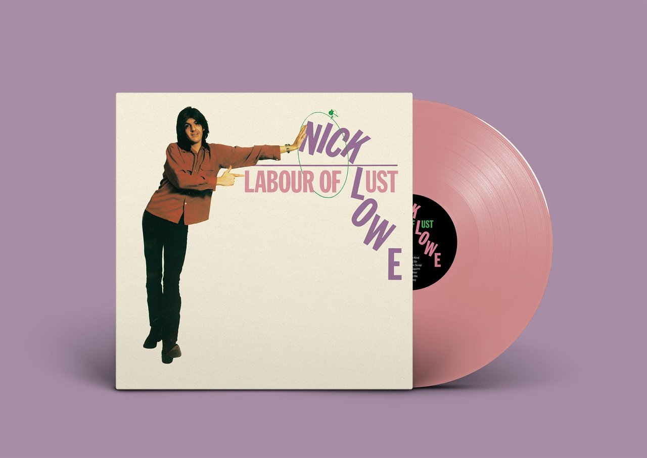 LOWE,NICK - LABOUR OF LUST Pink Vinyl LP