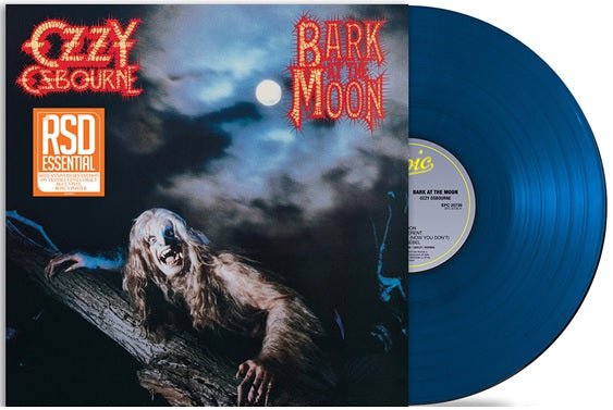 OSBOURNE,OZZY - BARK AT THE MOON Clear Blue Vinyl LP