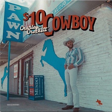 CROCKETT,CHARLEY - $10 COWBOY Vinyl LP
