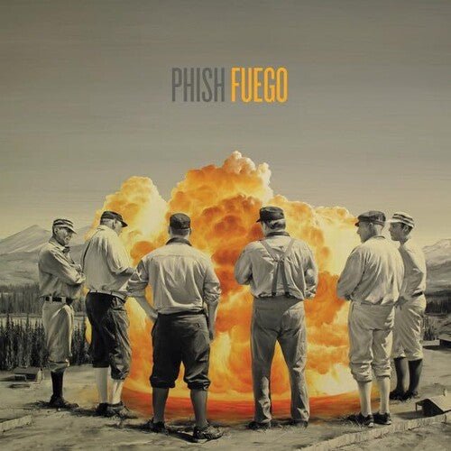 PHISH - FUEGO (SPONTANEOUS COMBUSTION ED) Orange Flame Colored Vinyl LP