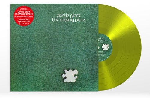 GENTLE GIANT - MISSING PIECE - STEVEN WILSON REMIX Clear Green Vinyl LP