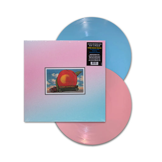 ALLMAN BROTHERS BAND - EAT A PEACH Blue & Pink 3/Bonus Tracks Vinyl LP