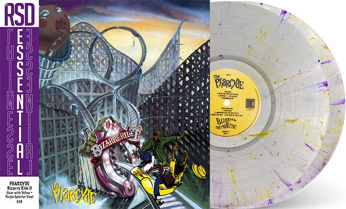 PHARCYDE - BIZZARE RIDE II THE PHARCYDE Clear w/ Purple & Yellow Splatter Vinyl LP