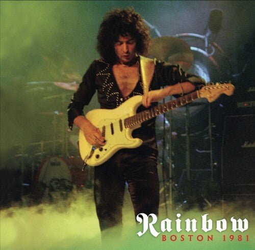 RAINBOW - BOSTON 1981 - GREEN/RED SPLATTER Vinyl LP