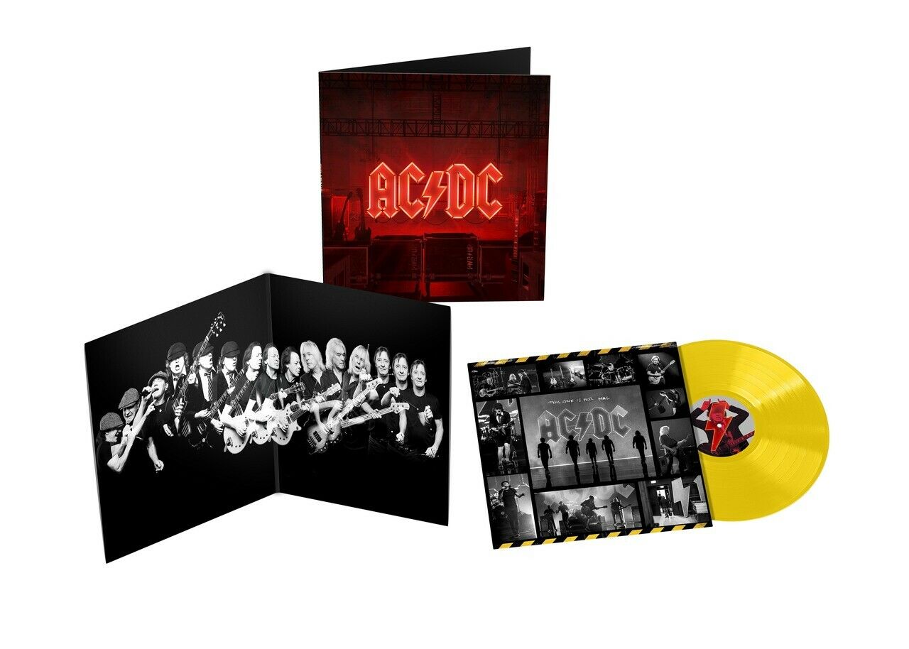 AC/DC - POWER UP Yellow Vinyl LP