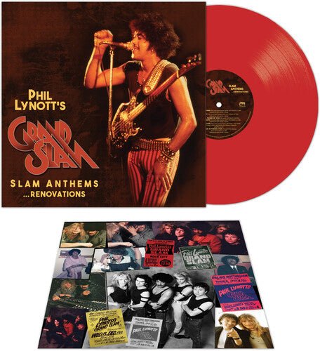 LYNOTT,PHIL + GRAND SLAM - SLAM ANTHEMS RENOVATIONS - RED Vinyl LP