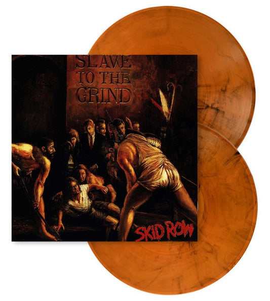 Skid Row - Slave To The Grind Orange/Black Marbled 2 180 Gram Vinyl LP