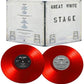 GREAT WHITE - STAGE - RED Vinyl LP