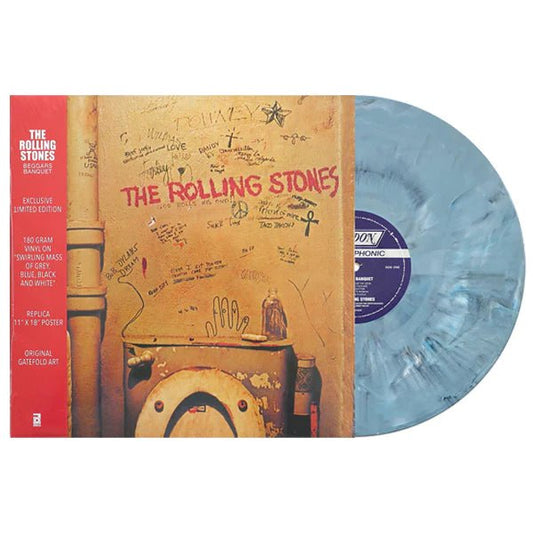The Rolling Stones - Beggars Banquet. w/ Poster Colored Vinyl LP