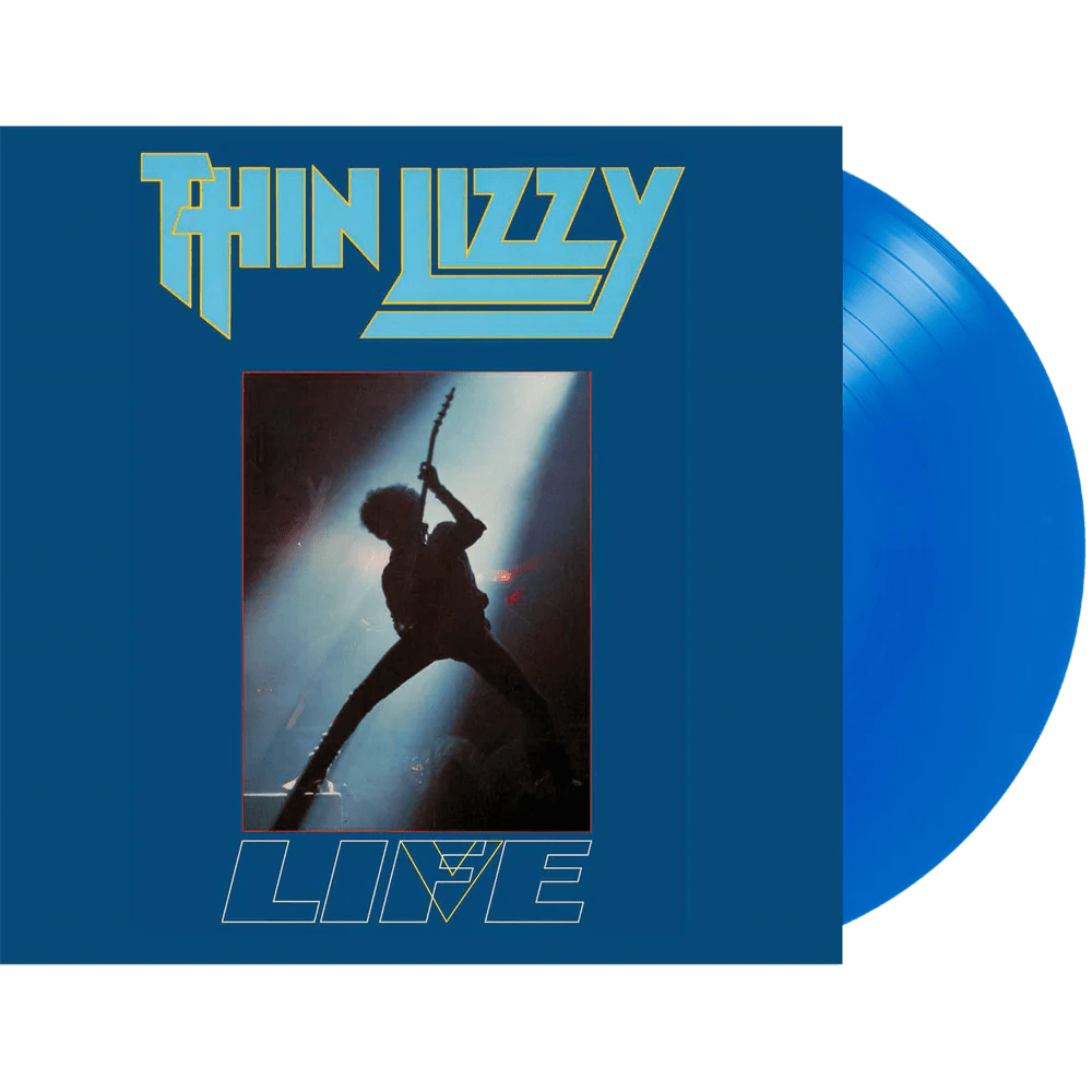 Thin Lizzy Life Live Double Album Translucent Blue Vinyl LP
