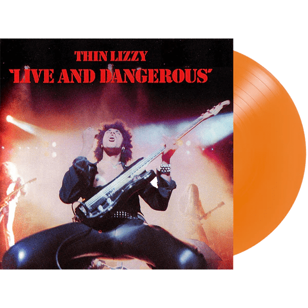 Thin Lizzy - Live And Dangerous (180 Gram Orange Audiophile Vinyl/Friday The 13th Limited Edition)VINYL LP