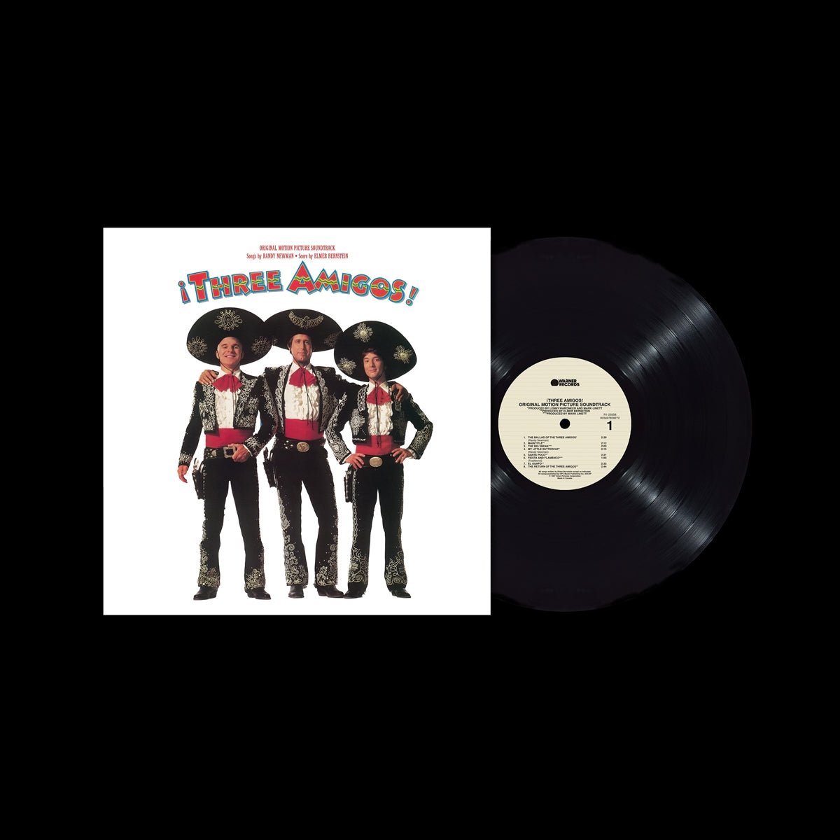 CHEVY CHASE , STEVE MARTIN and MARTIN SHORT in THREE AMIGOS -1986-. Greeting  Card by Album