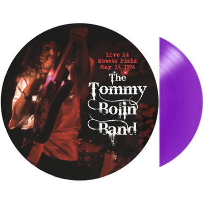 Tommy Bolin - Live at Ebbets Field 5-13-76 (Deep Purple/Die-Cut Circular Cover)Vinyl LP