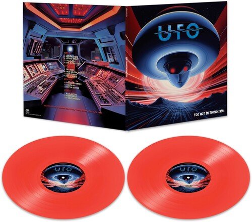 UFO - TOO HOT IN TOKYO - RED Vinyl LP