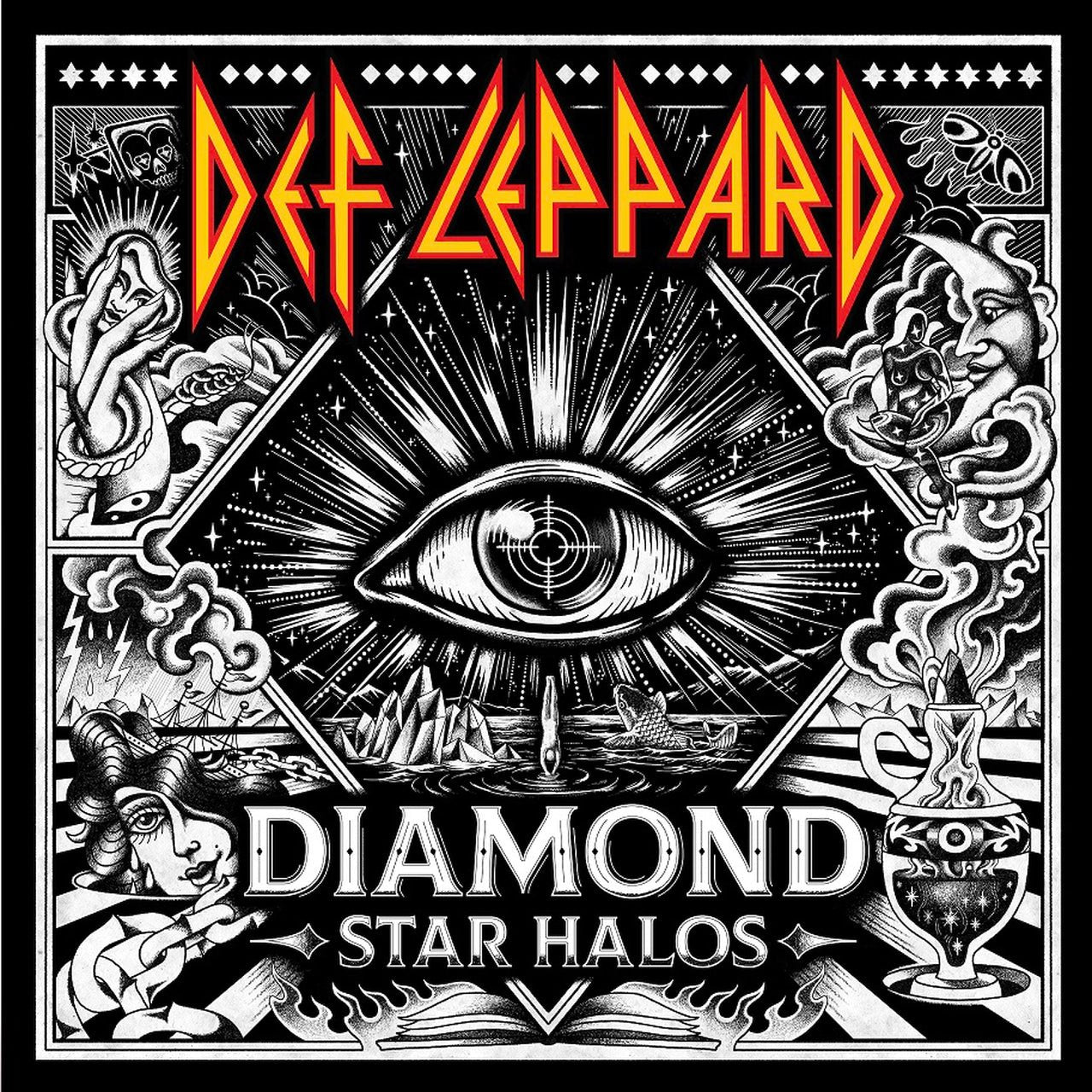 DEF LEPPARD - DIAMOND STAR HALOS Vinyl LP