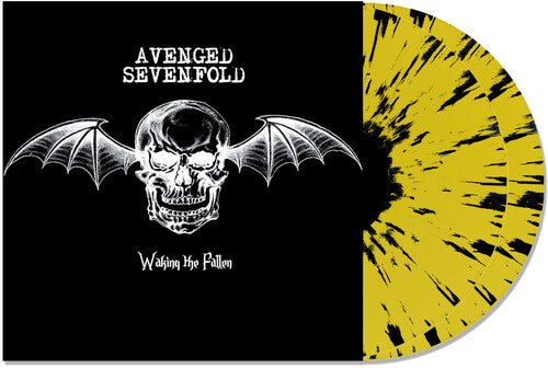 AVENGED SEVENFOLD - WAKING THE FALLEN (IEX) YELLOW W/BLACK SPLATTER Vinyl LP