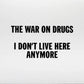 WAR ON DRUGS - I DON'T LIVE HERE ANYMORE Vinyl LP