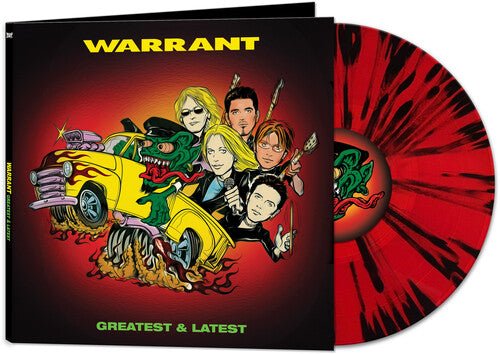 GREATEST & LATEST - RED & BLACK SPLATTER