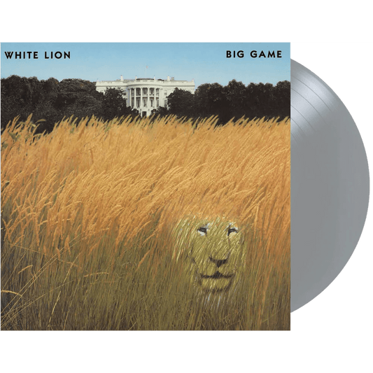 White Lion - Big Game Metallic Silver Vinyl LP