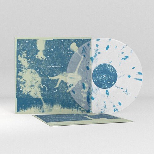 IRON & WINE - LIGHT VERSE - CLEAR W/ BLUE SWIRL Vinyl LP