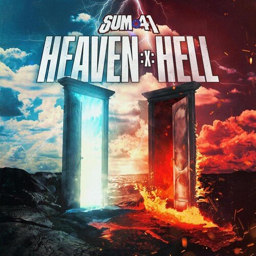 SUM 41 - HEAVEN :X: HELL Blue Splatter Vinyl LP
